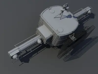 Bismarck 10m Main Rangefinders pack Free 3D model