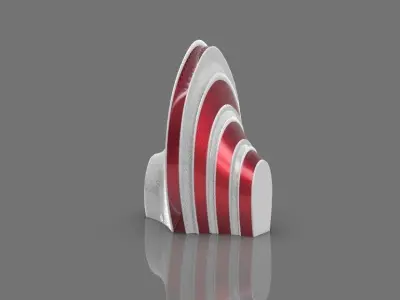 A commercial model  3D print model