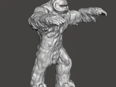 WAMPA ATTACK LEGION MINIATURE MODELS SCIFI OR FANTASY GAMES RPG 3D print model