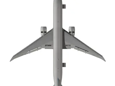 Boeing 777-300ER Generic livery 3D model