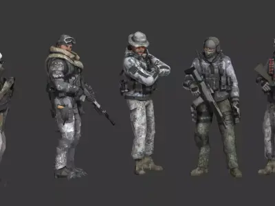 Snowfall Convoy 29 3D model