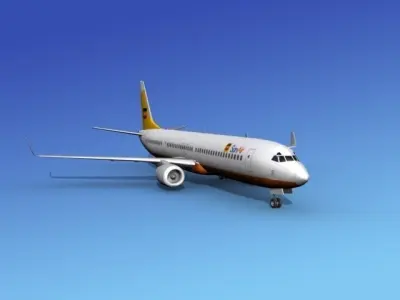 Boeing 737-900ER Sonair 3D model