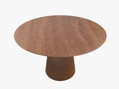 Sean Dix Drum Dining Table Free 3D model
