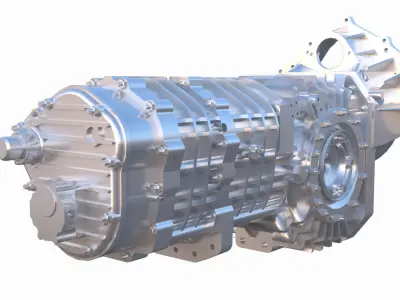 Transmission 3D model