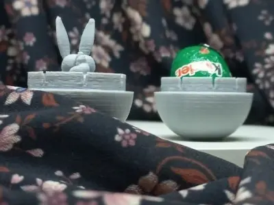 Easter Egg Prank EASY Print in Place Game for commercial use 3D print model