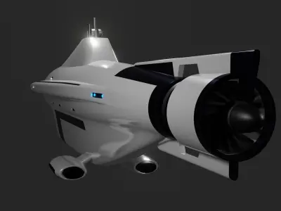 Cyclops Subnautica Repaint 3D model