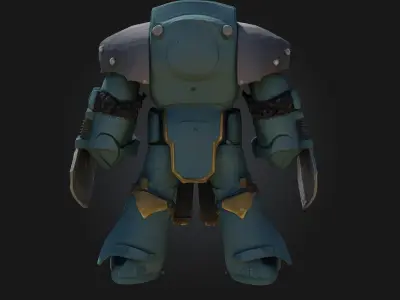Mecha Sentinel Titan of Precision and Power 3D print model