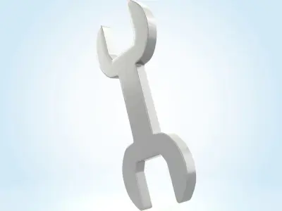 Spanner 3D model
