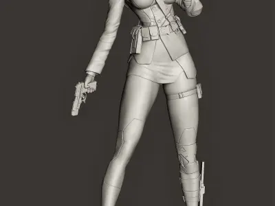 Major Motoko Kusanagi 3D print model