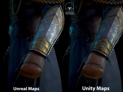 Knight of the Round Table Low-poly 3D model