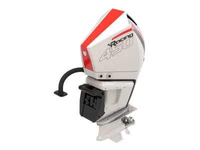 Outboard Motor 450HP 3D model