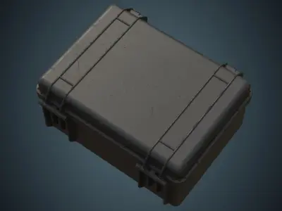 Protective Case 1B Low-poly 3D model