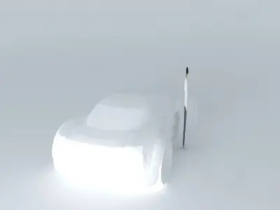 NEG super car template Free 3D model