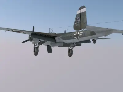 Dornier Do-17Z 3D model