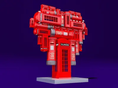 Love the decoration 3D model