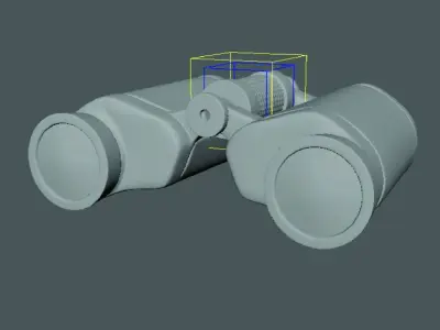Binocular binoculars 3D model
