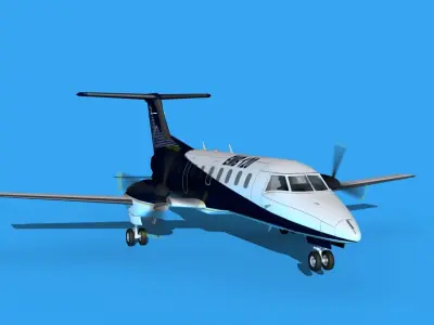 Embraer EMB120 Embraer 3D model