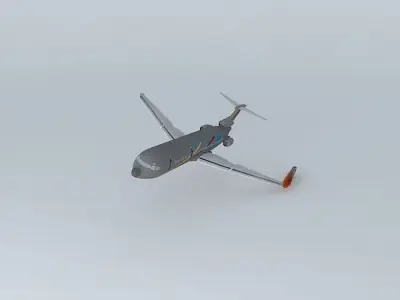 Adreanada Aero flight 1517 Free 3D model