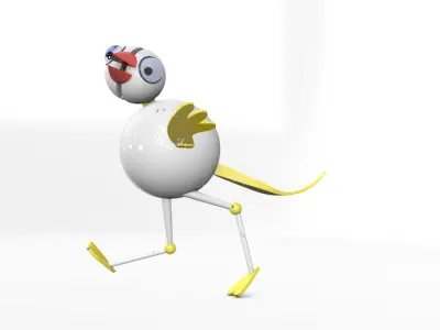  Sparrow Robot 3D model