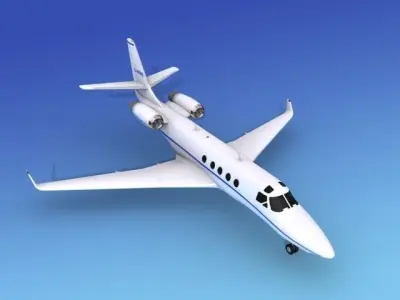 IAI Astra Jet V03 3D model
