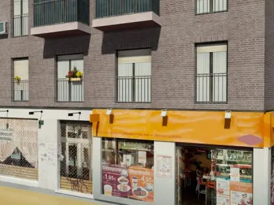 Photorealistic Low Poly Building 3D model