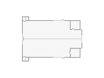 Commercial Interior Sketch - 2501-3000 SF - Xactimate 3D model