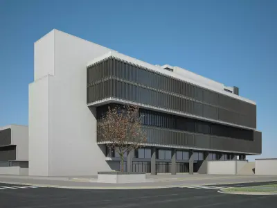 Office Building 01 3D model