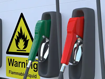 Petrol Pump 3D model