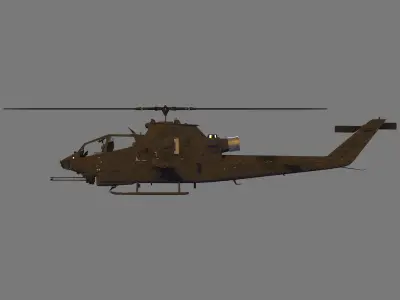 AH-1F 3D model