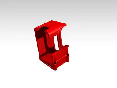 Diatone Taycan GoPro Hero 9 10 11 Mount 10deg Short FPV 3D print model