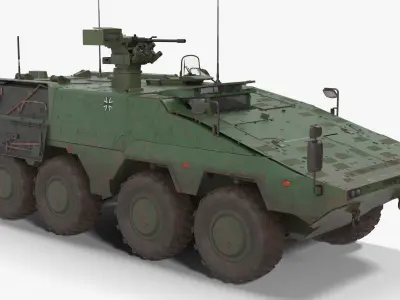 APC Boxer Green Dirt 3D model