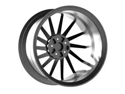 HRE RS309M Low-poly 3D model