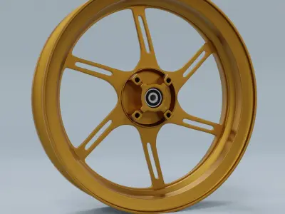 Motorcycle Mags Free 3D model