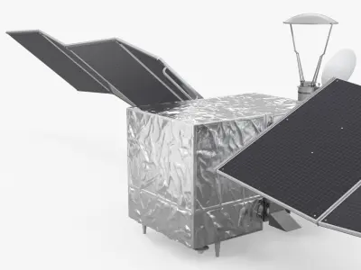 Meteorological Satellite 3D model