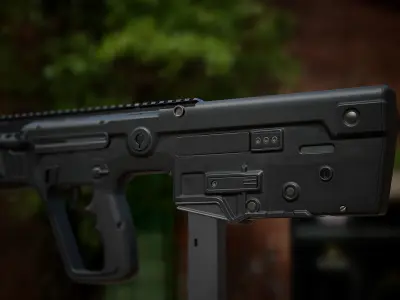 Tavor X95 PBR Low-poly 3D model