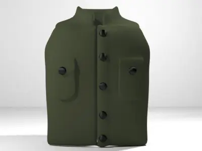 Armour Vest - Type 2 3D model