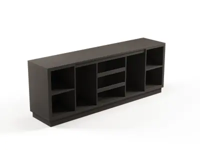 Modern Office Low Cabinet File For Manager  Free 3D model
