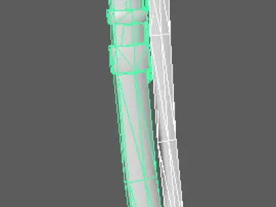 3D Katana Model Low-poly 3D model