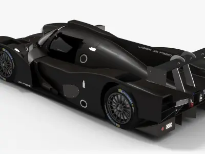 Ligier JS P320 LMP3 Season 2020 2021 3D model