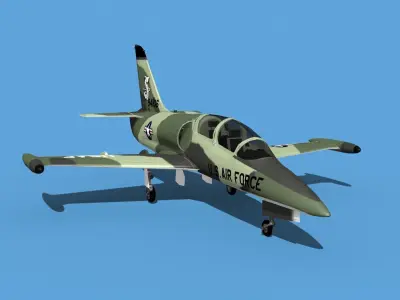 Aero Vodochody L-39C Albatross V24 3D model