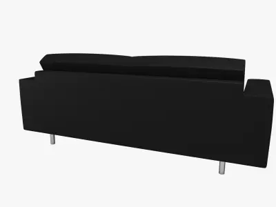 Polo - checkered sofa Free low-poly 3D model
