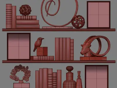 Decor Set 72 3D model