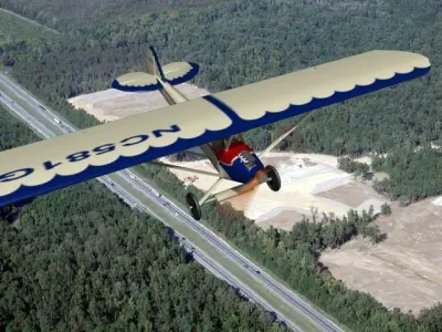 Heath Parasol Toy Plane 2 3D model