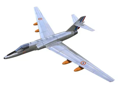Dassault Albatros 3D model