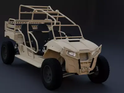 Polaris MRZR 4 3D model