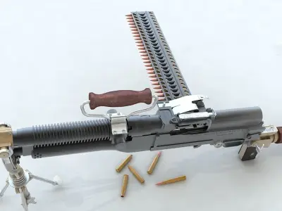 303 Hotchkiss Mk I 3D model