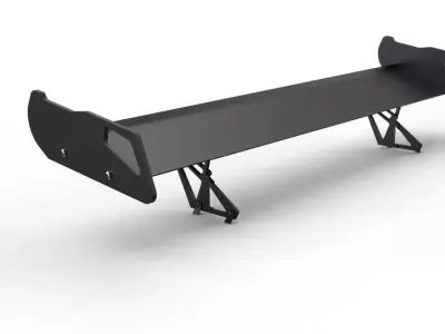 spoiler rear sport  3D model