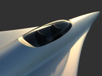 Aircraft Concept 3D model