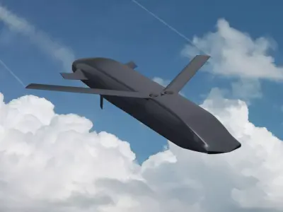 Subsonic Cruise Missile 3D model