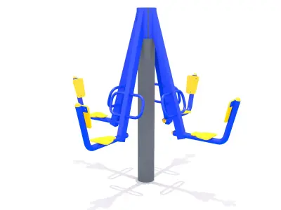 Merry Go Round Free 3D model